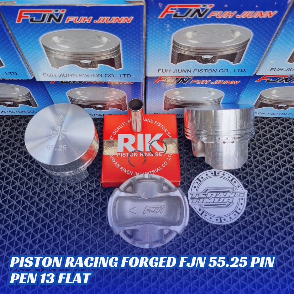 PISTON RACING FORGED FJN 55.25 PIN PEN 13 FLAT