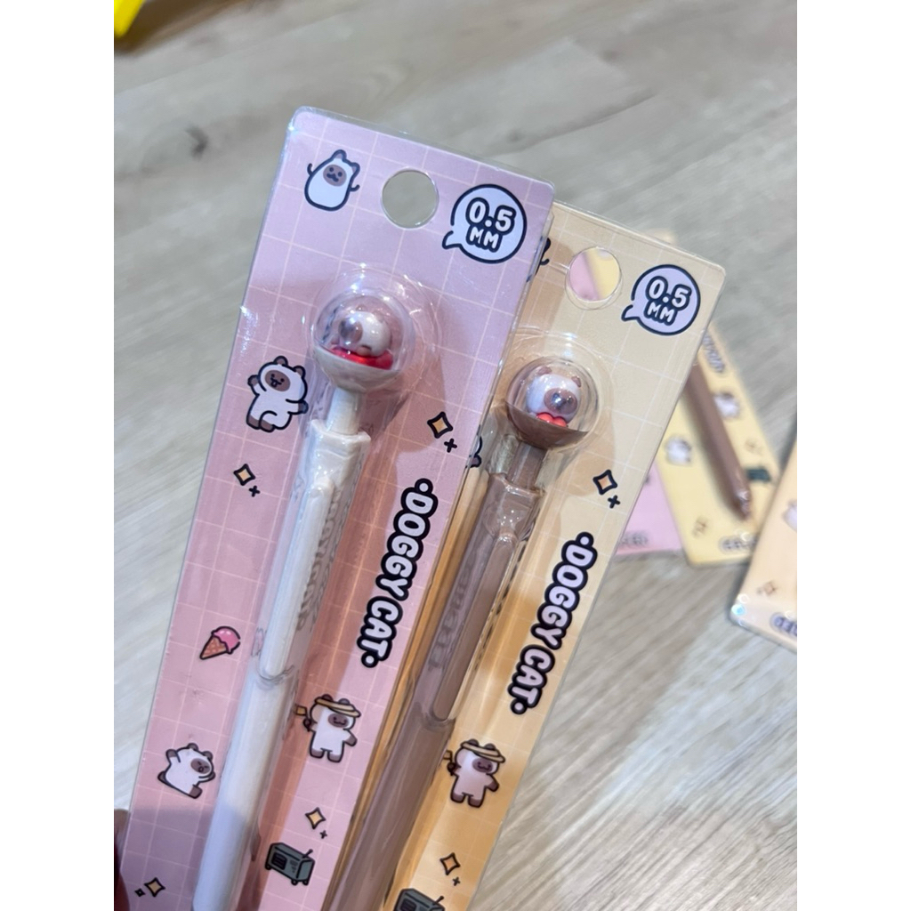 

(1pcs) pen/pena gel 0,5mm KK dggycats dan berisbugss
