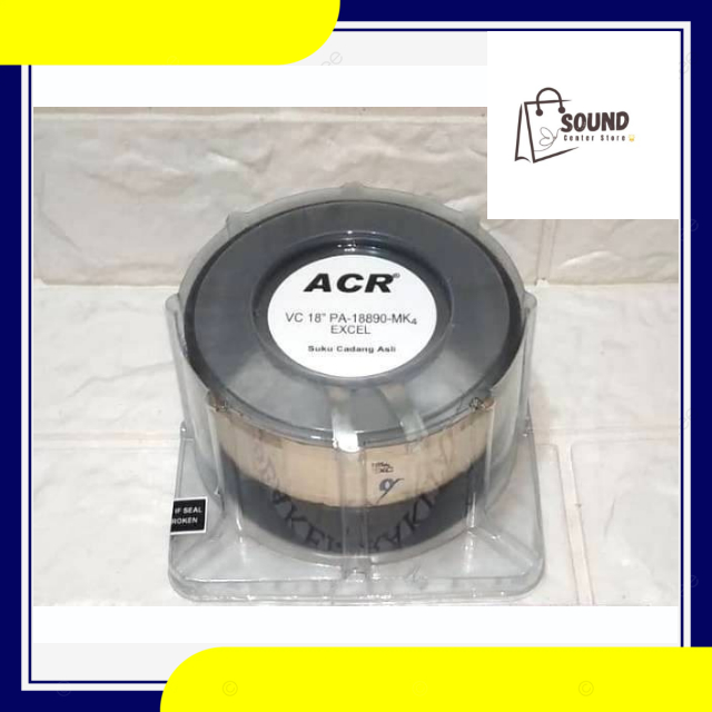 Spull spool voice coil speaker ACR 18 inch PA-18890 MK4 Excellent ASLI