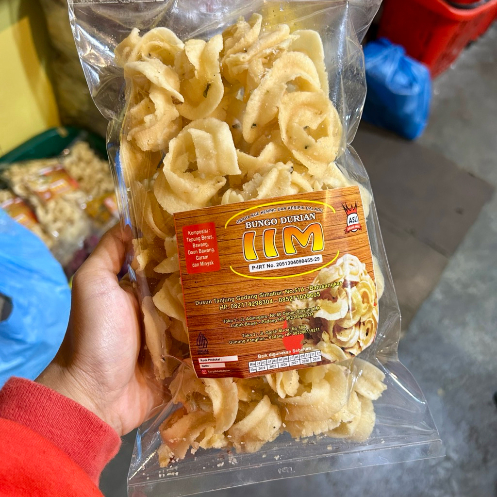 

IIM DAKAK-DAKAK | Bungo Durian | Dakak-dakak | Cemilan Khas Minang