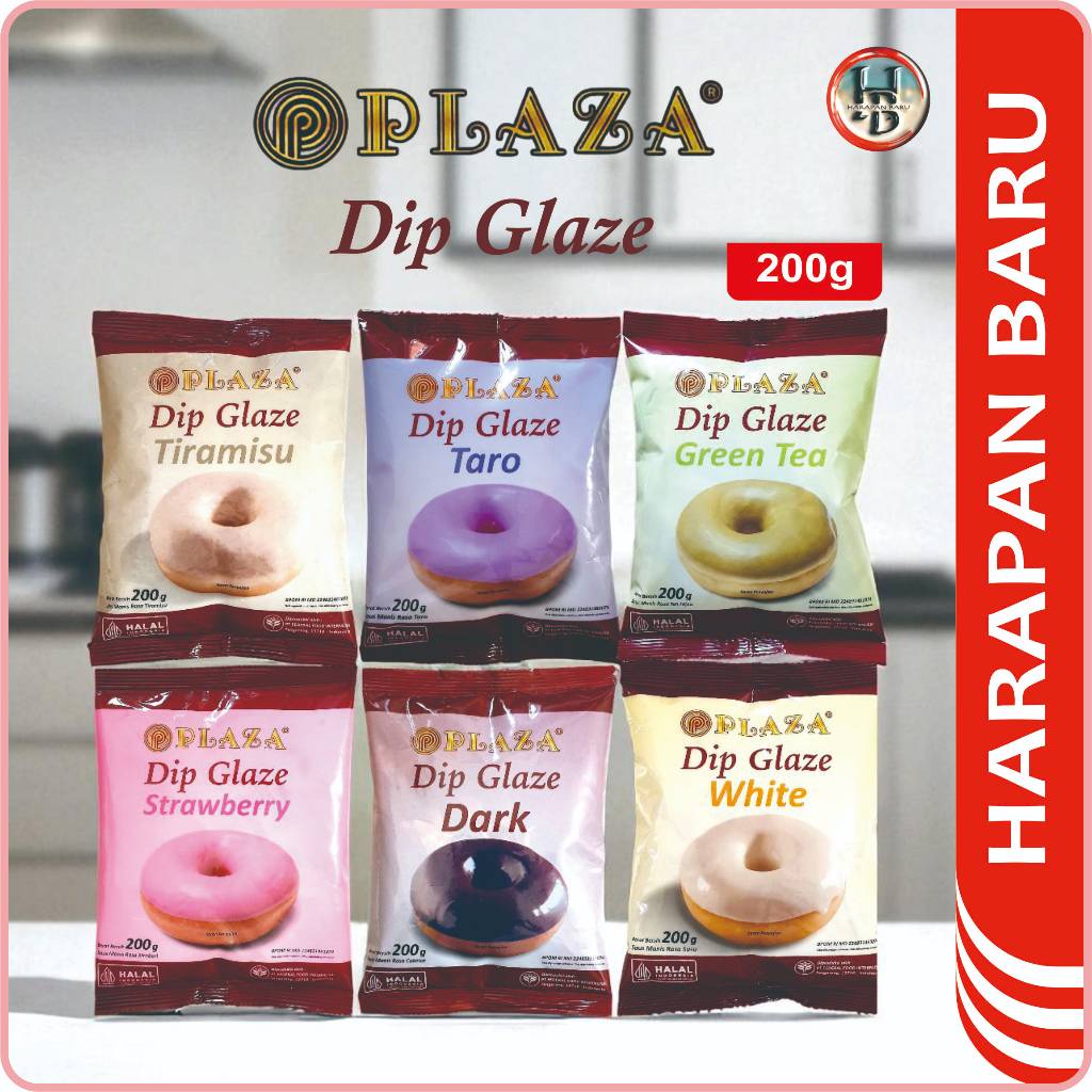 

Plaza Dip Glaze 200gr / Cokelat Plaza - Baking - Topping - Selai