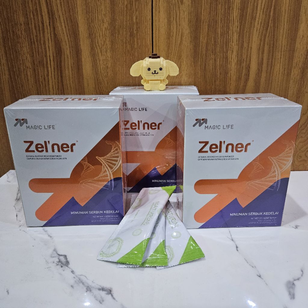 PROMO 3 Box Magiclife Zelner Oligopeptida Free 3 Sachet Naturini