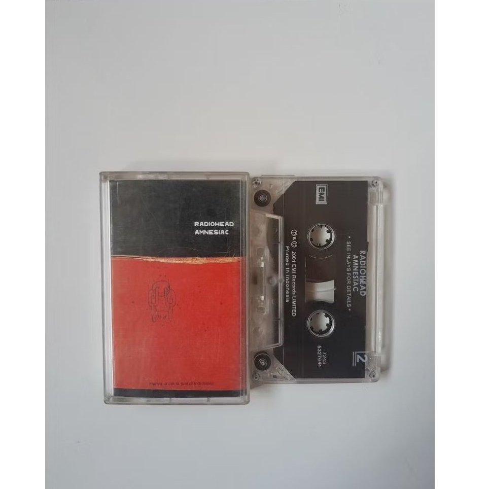kaset pita radiohead amnesiac