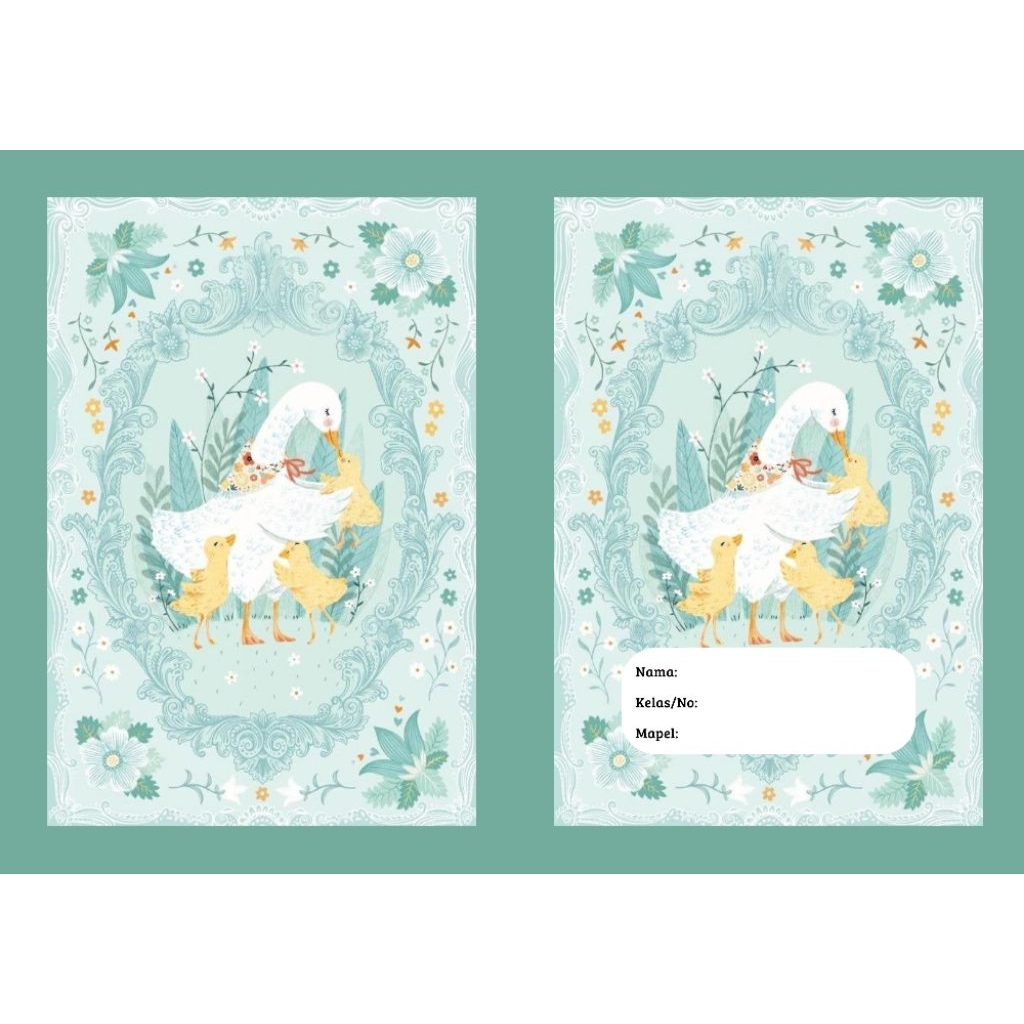 

10pcs Sampul Buku Vintage