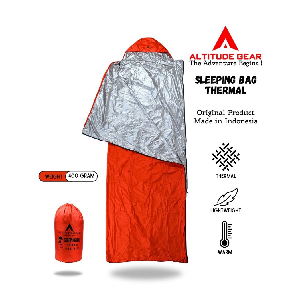 Altitude Gear Sleeping Bag Thermal Omni Heat