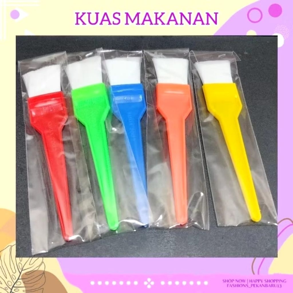 KUAS KUE KUAS KUE NYLON KUAS NILON KUAS PLASTIK KUAS BARBEQUE KUAS MENTEGA