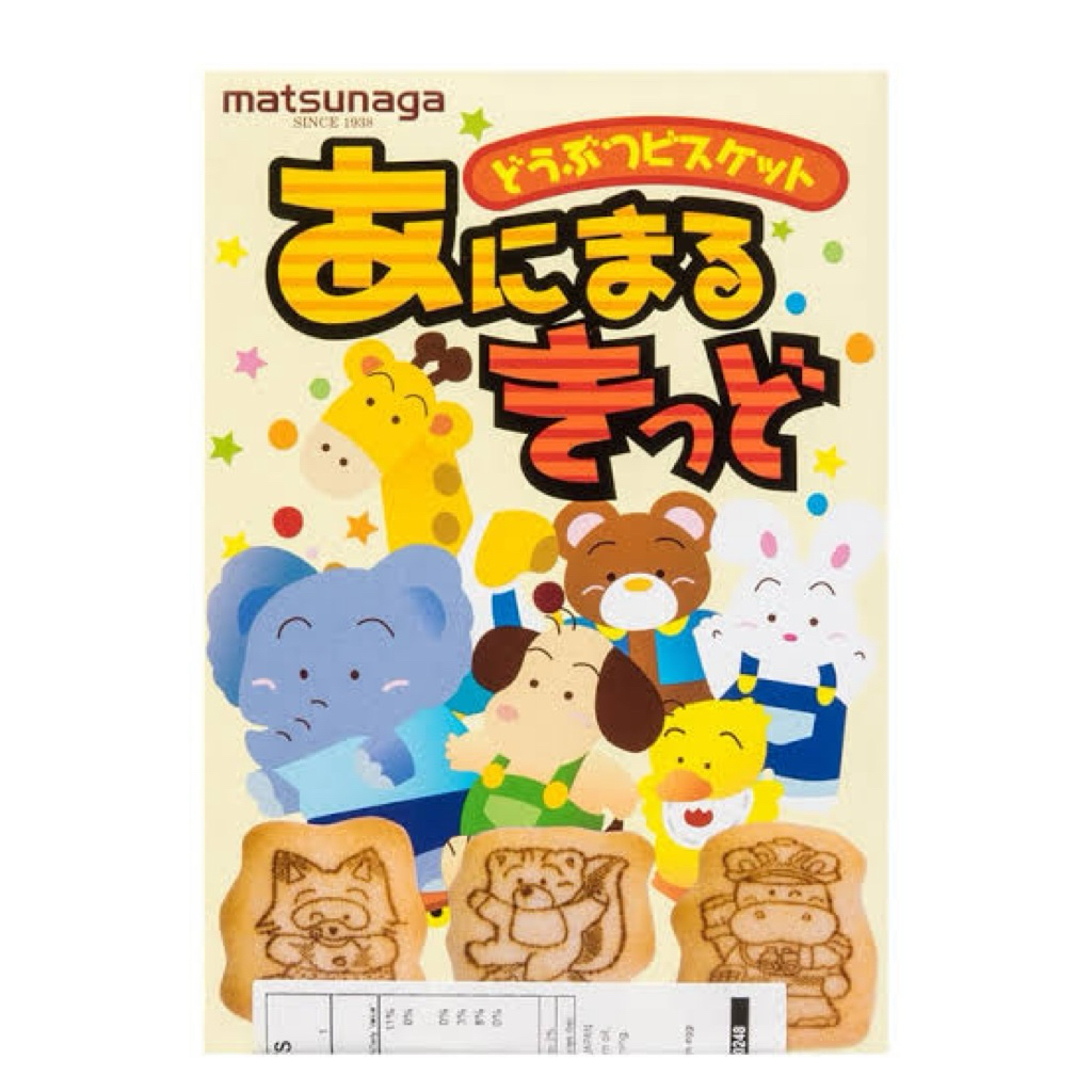 

Matsunaga Animal Kid Biscuit 25gr