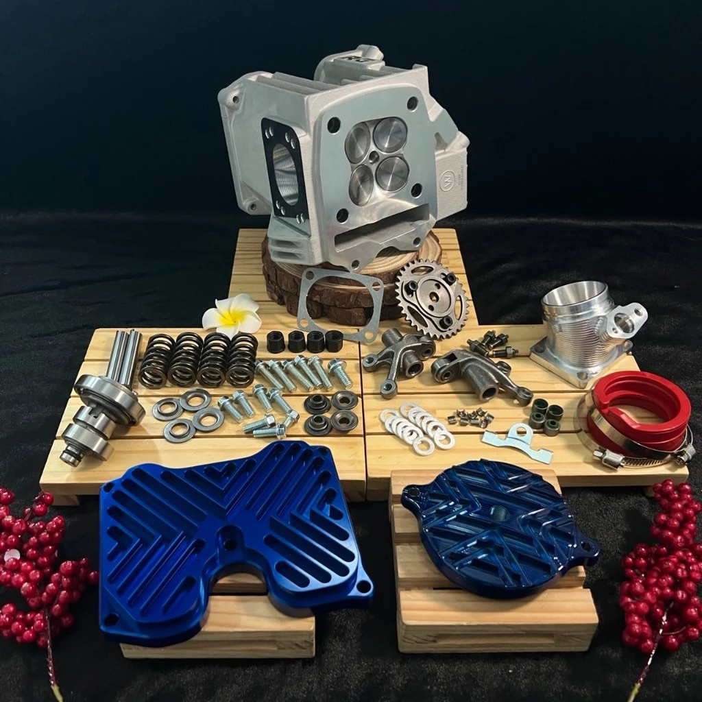 Head 4 Klep Rg Racing Thailand Model Mx PNP KPH/KYZ Ukuran Klep 19/22, 21/24, 22/25, 24/27 Original 