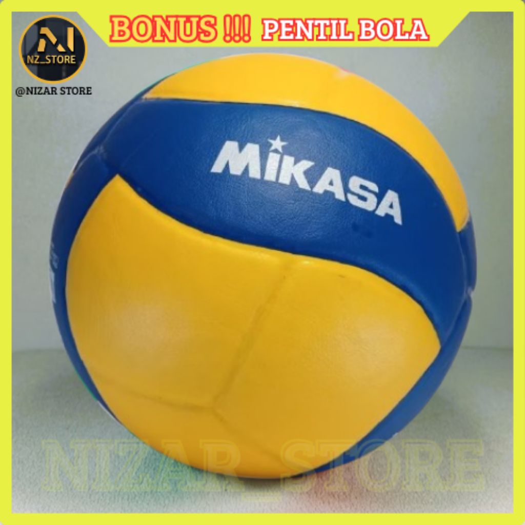 BOLA VOLI MURAH BAHAN EMPUK UNTUK ANAK SD GRATIS PENTIL BOLA