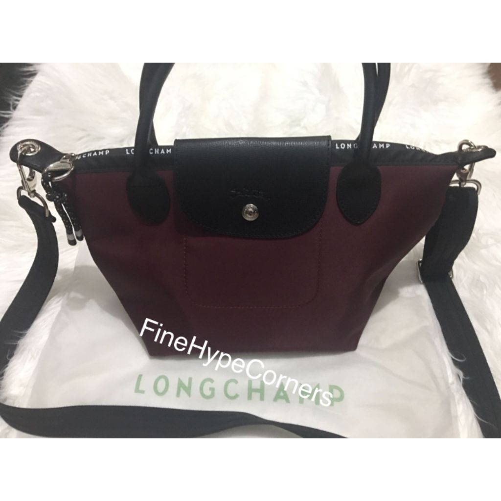 [Mirror] [Preloved & New] LC Energy Size S Handbag with Adjustable Strap - Burgundy | Khaki | DustyP