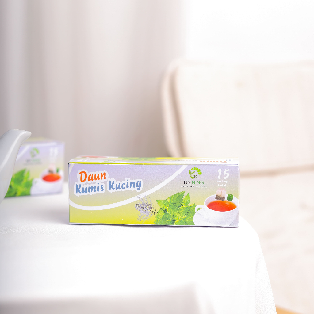 

Teh Daun Kumis Kucing (Orthosiphon aristatus) - Kantung Herbal