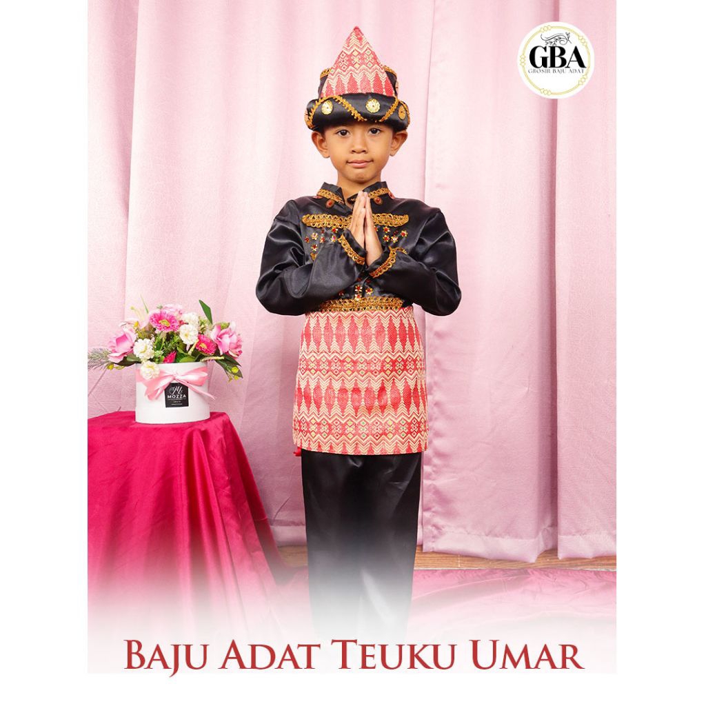 Baju Adat Teuku Umar untuk anak Laki-laki