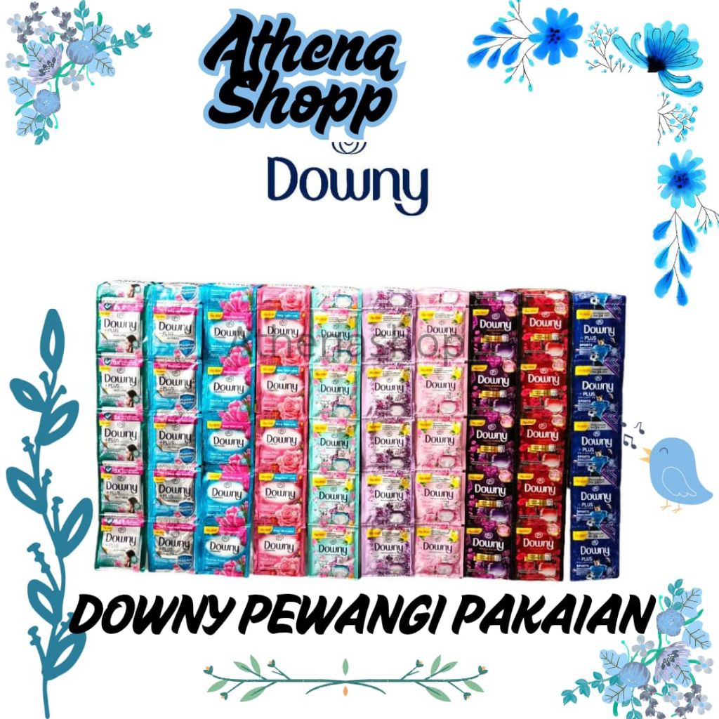 Downy Pewangi Pakai Sachet / Downy Pewangi Dan Pelembut Pakaian / Downy Pewangi Rentengan Laundry