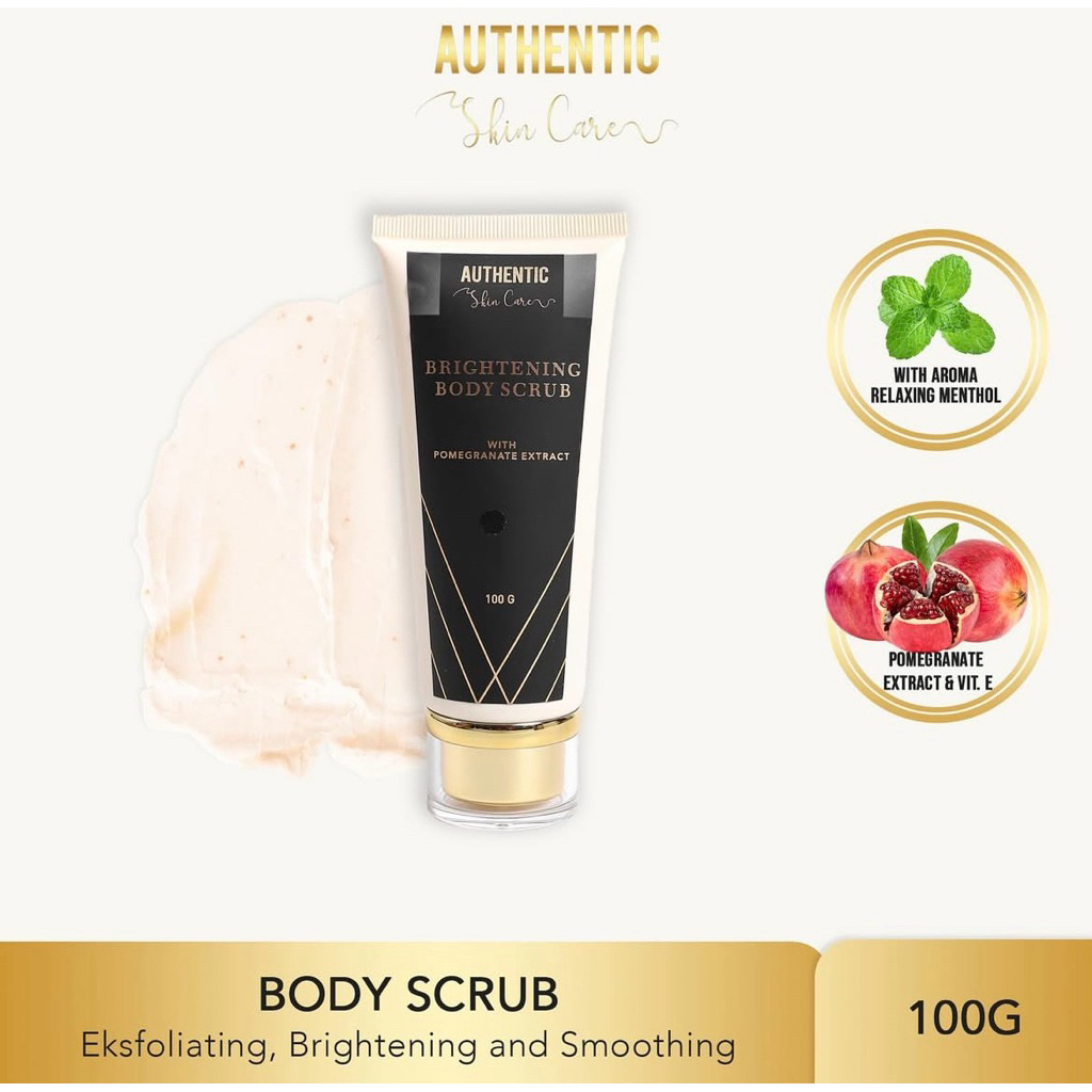 GHII SPA - AUTHENTIC SKINCARE - Brightening Body Scrub with Pomegranate Extract
