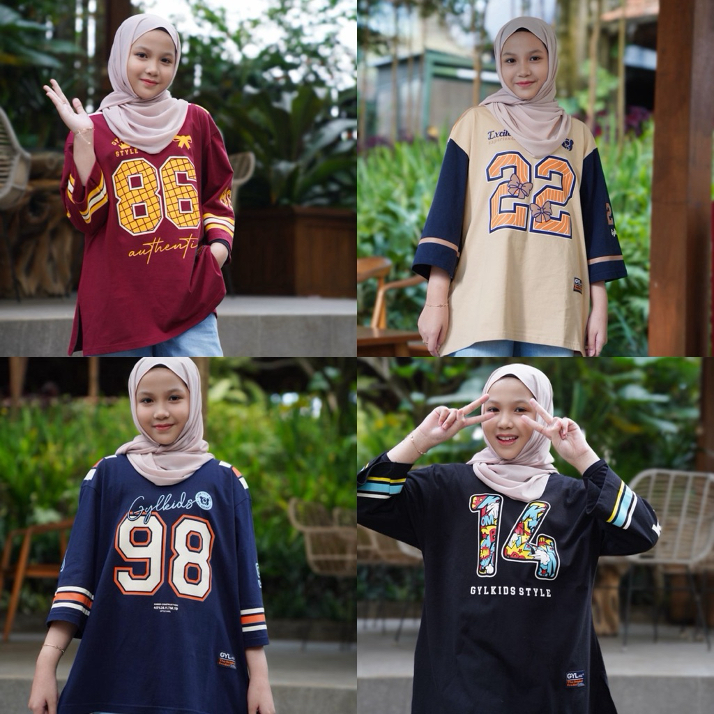 kaos oversize gyl kids