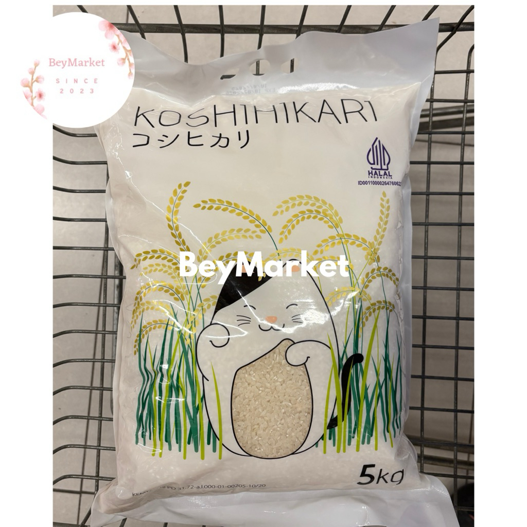 

Beras Koshihikari 5kg | Beras Jepang Sushi Onigir Import Premium Pulen
