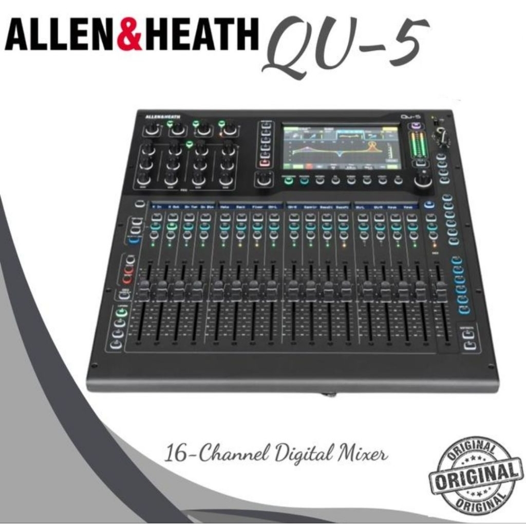 ALLEN&HEATH QU5 | ALLEN & HEATH QU-5 Mixer Digital 32In/24Out 96KHz