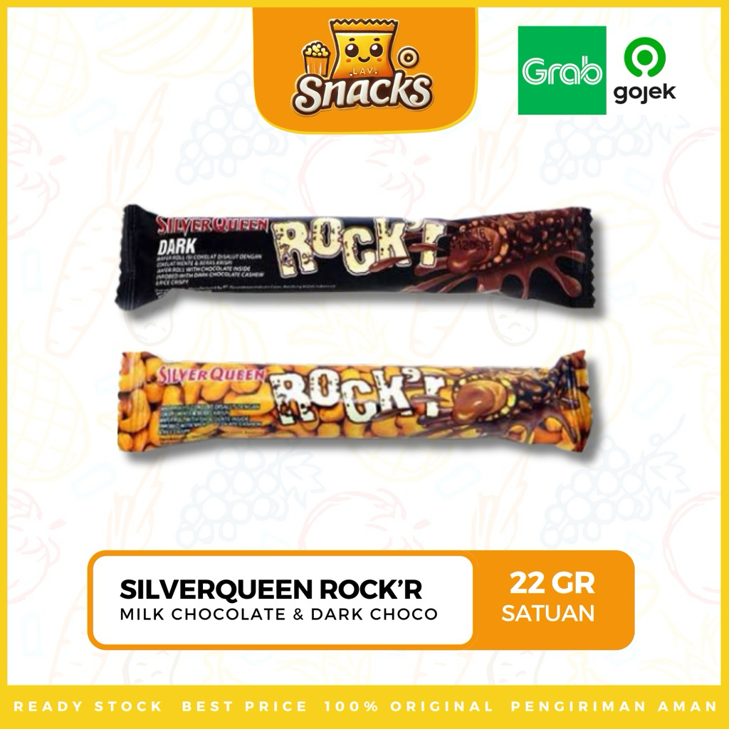 

Lav.Snacks︱SilverQueen Rock'r Milk Chocolate / Dark Chocolate - SATUAN