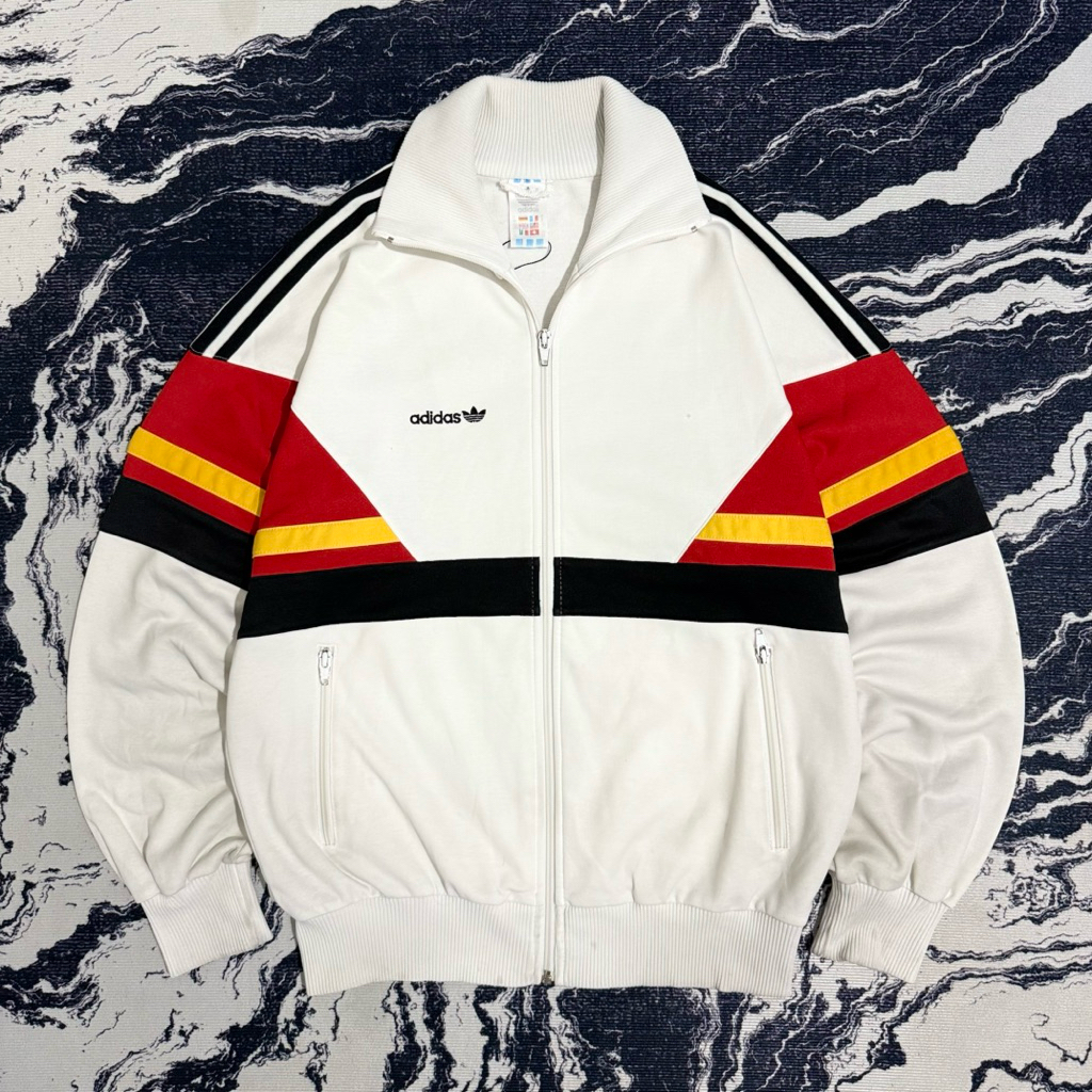 Vintage 80s adidas germany spellout tracktop