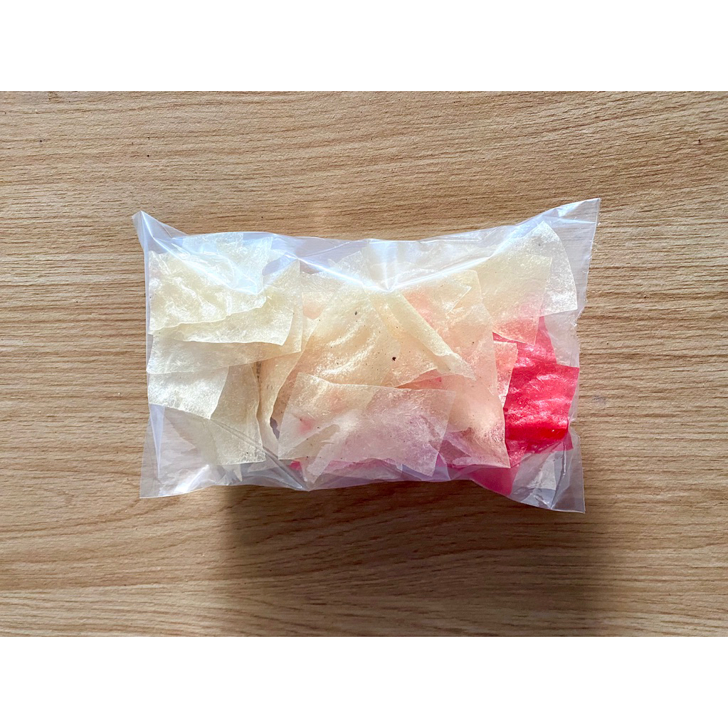 

Opak Telo (Kerupuk Singkong) Mentah