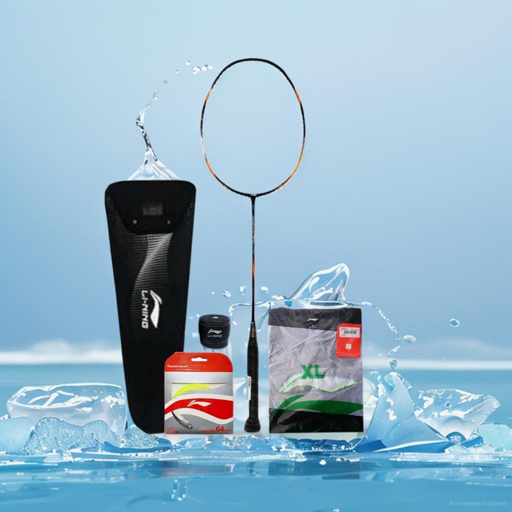 Raket Badminton Lining Armour 232 252 353 373 Bonus Komplit Lining Armour 232 252 353 373