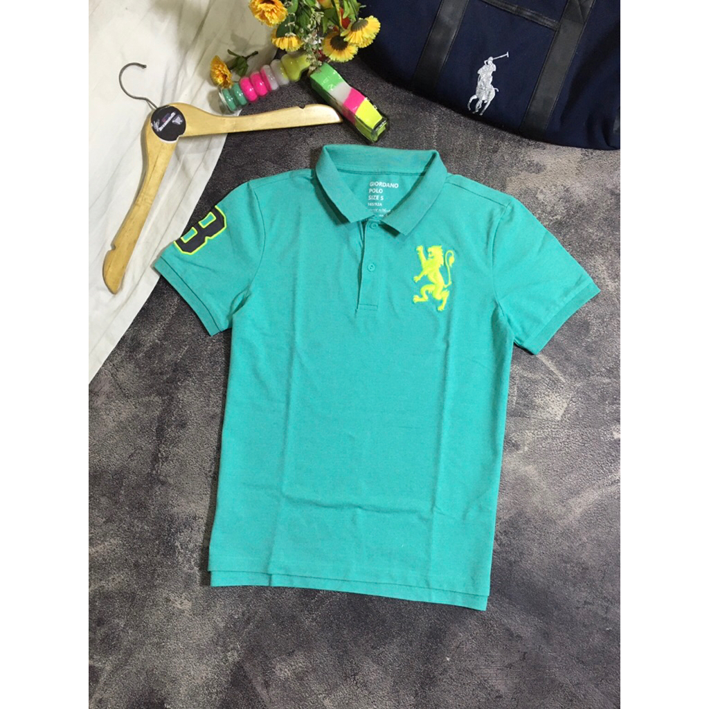 Polo shirt giordano lion