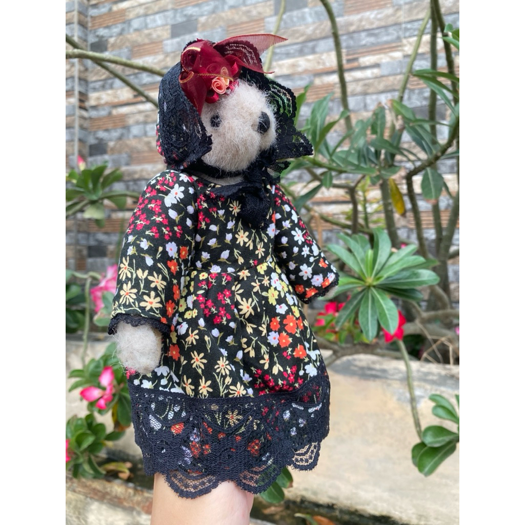 boneka teddy bear artikulasi kostum