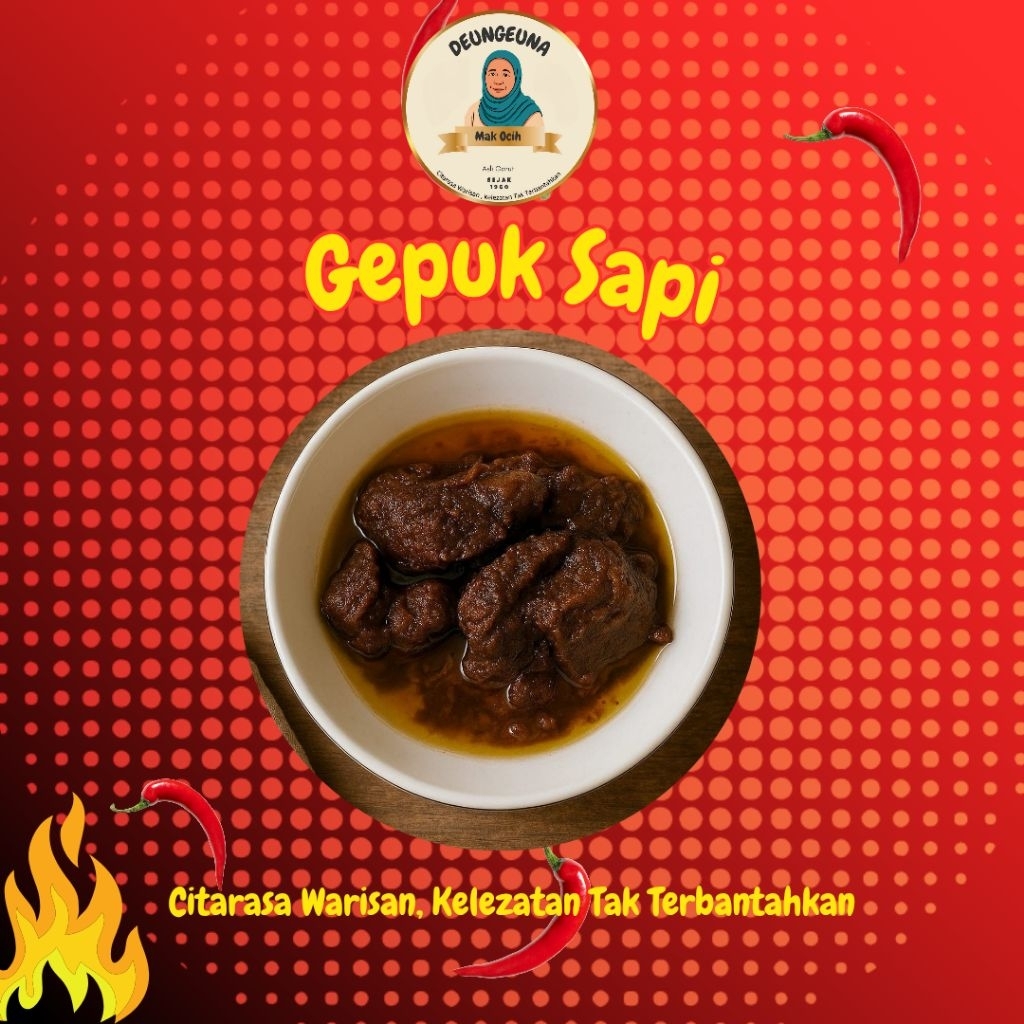 

Gepuk Sapi-Deungeuna Mak Ocih-Asli Garut
