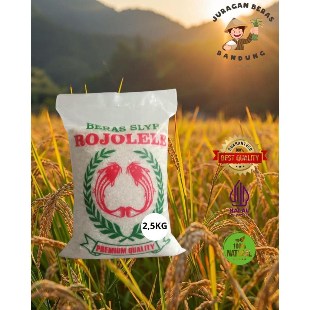 

Beras Setra Solo Cap Rojo Lele 2,5 kg & 3 Kg Murah