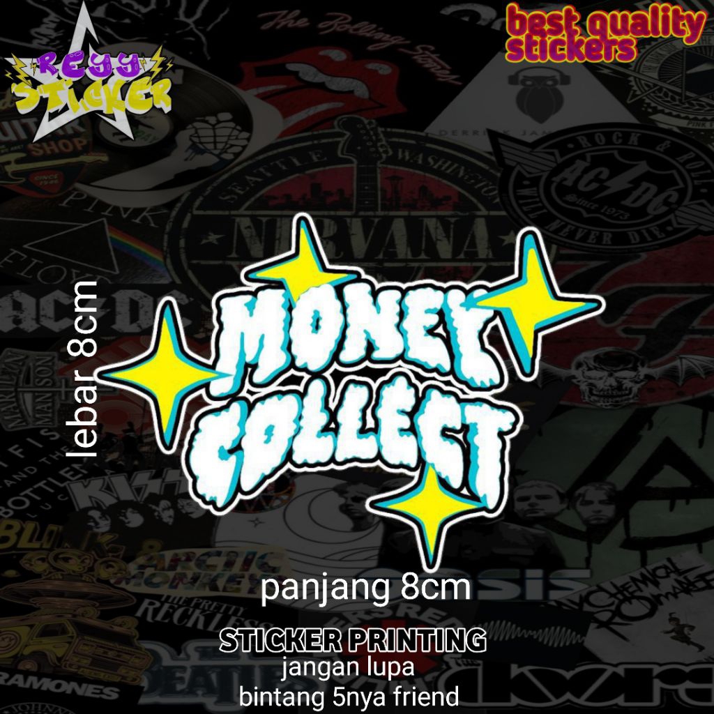 

STICKER PRINTING ANTI AIR MONEY COLECT