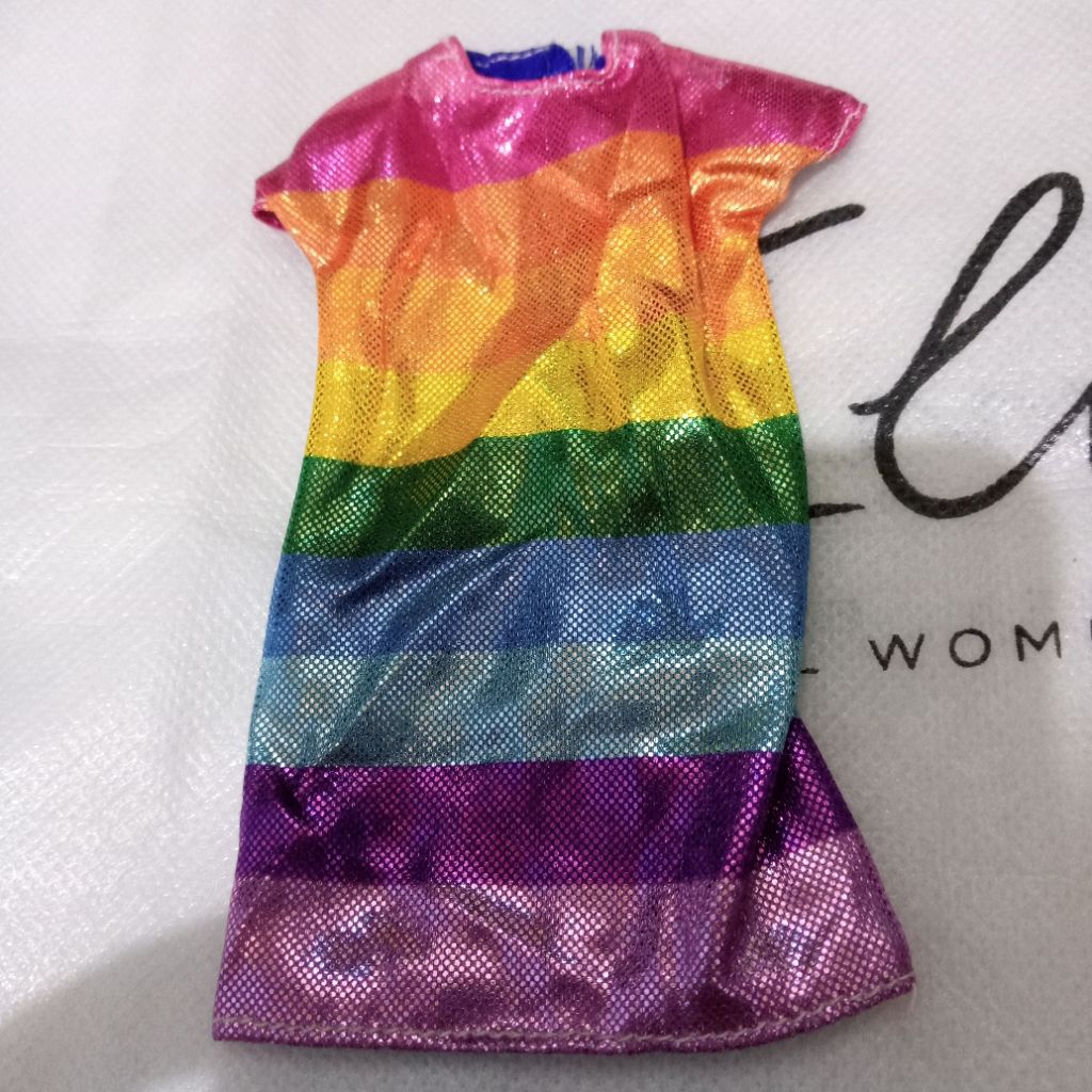 Baju Barbie Preloved colourfull