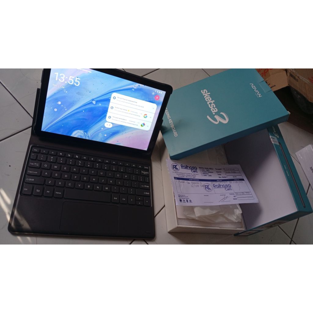 Tablet Advan Sketsa 3 No Minus