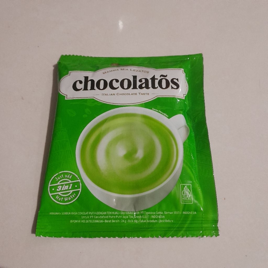 

Chocolatos Matcha 24g