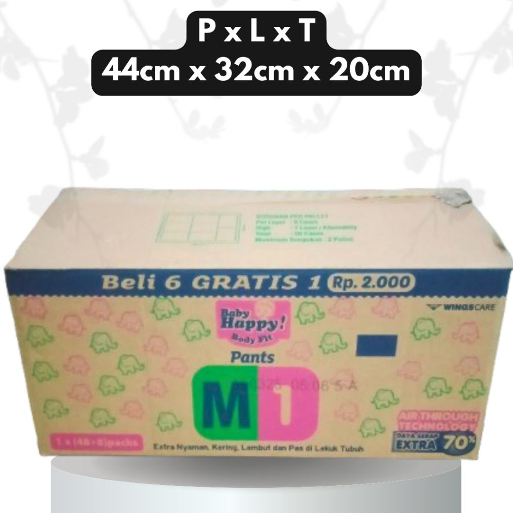 

kardus bekas baby happy