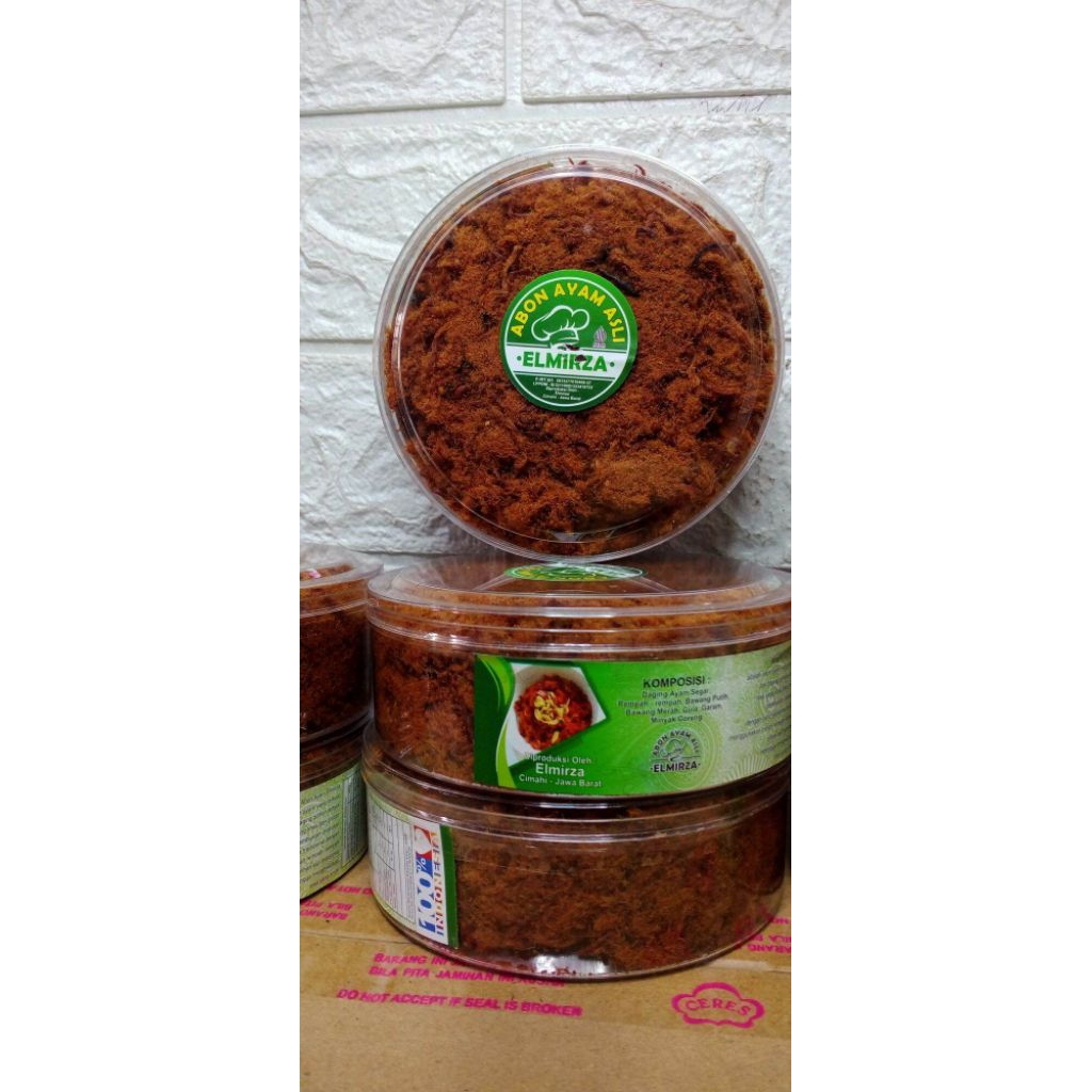 

ABON Ayam Asli Abon Elmirza Abon Halal pengganti ABON SAPI