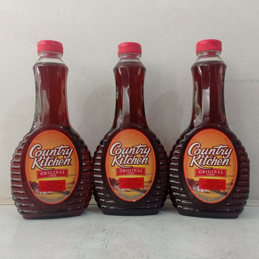 

Country kitchen original syrup sirup jagung 710 ml | sirup jagung | logcabin