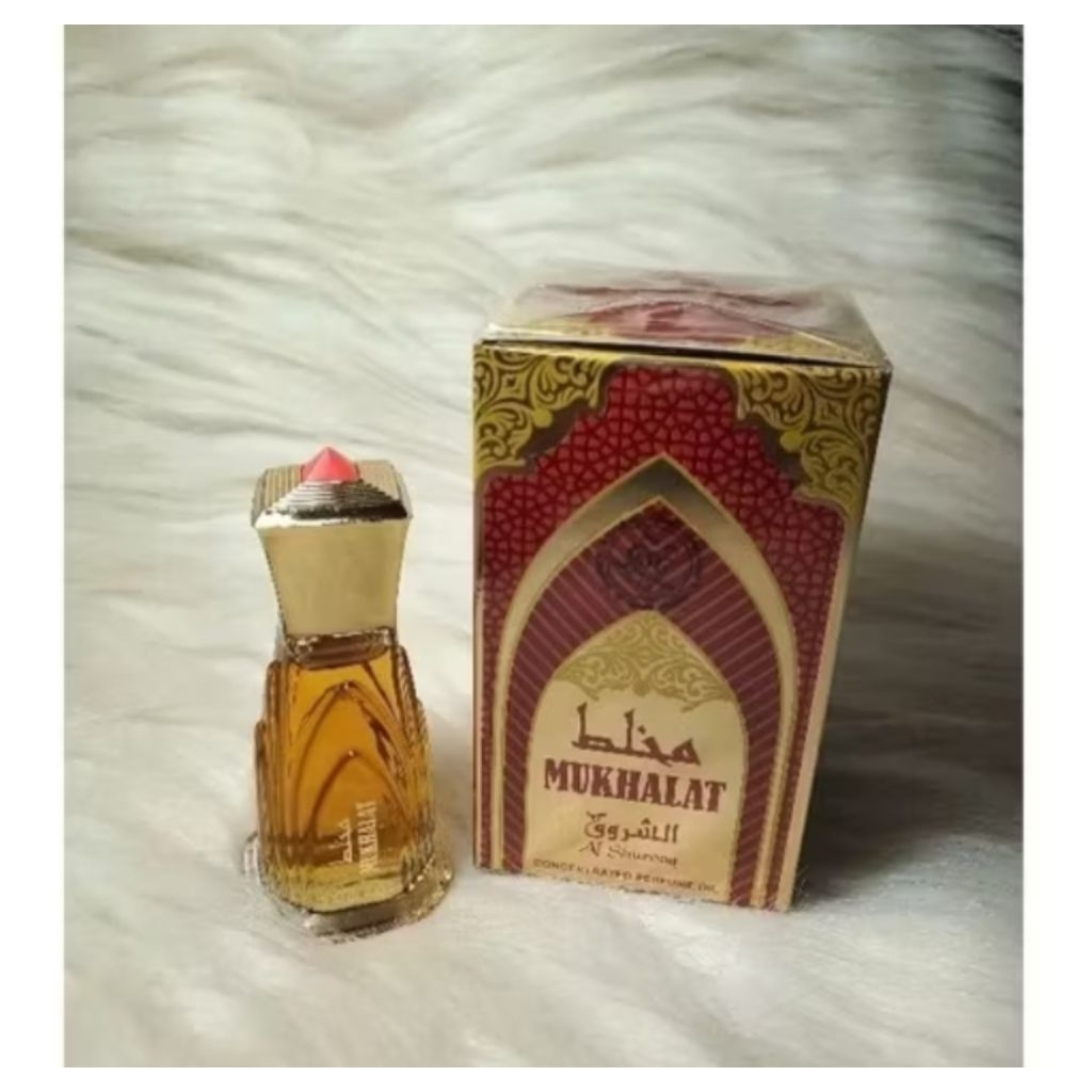 Parfum AL SHUROOQ 20ml MUKHALAT Mukhallat Roll On Parfum Mukhalat Al Shurooq Wangi Semerbak Parfum W