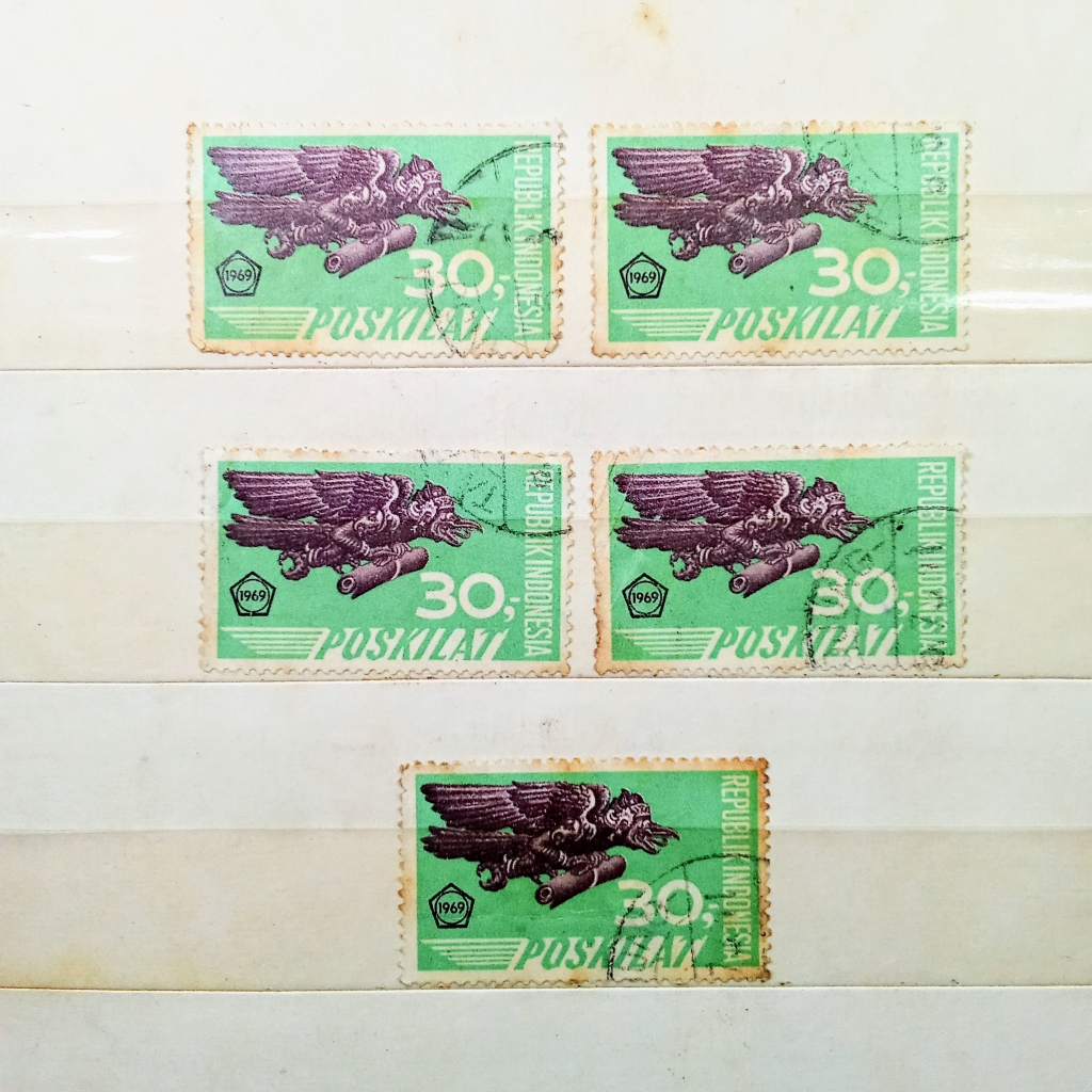 

Prangko Koleksi Filateli Indonesia 1969 POSKILAT