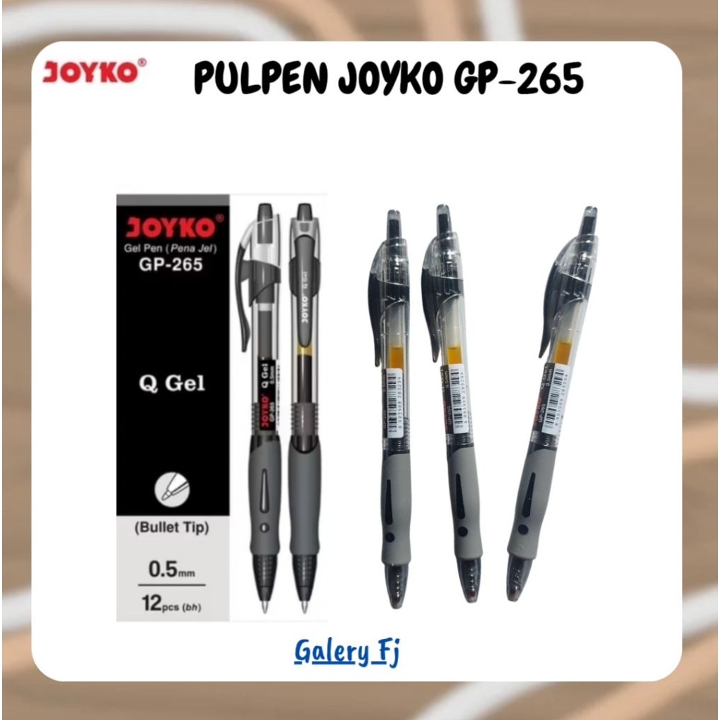 

PULPEN JOYKO PENCET GP-265 TINTA HITAM 0.5MM