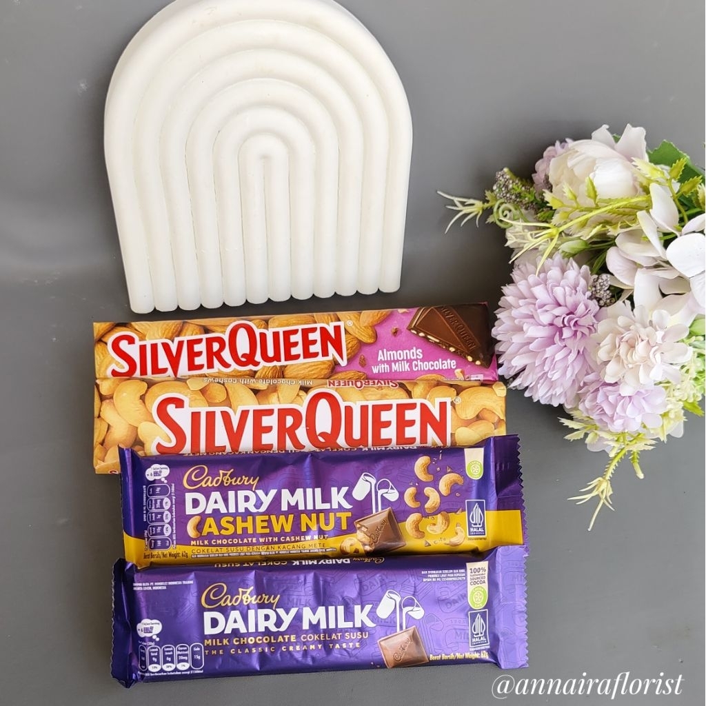 

Chocolate Silverqueen dan Cadbury