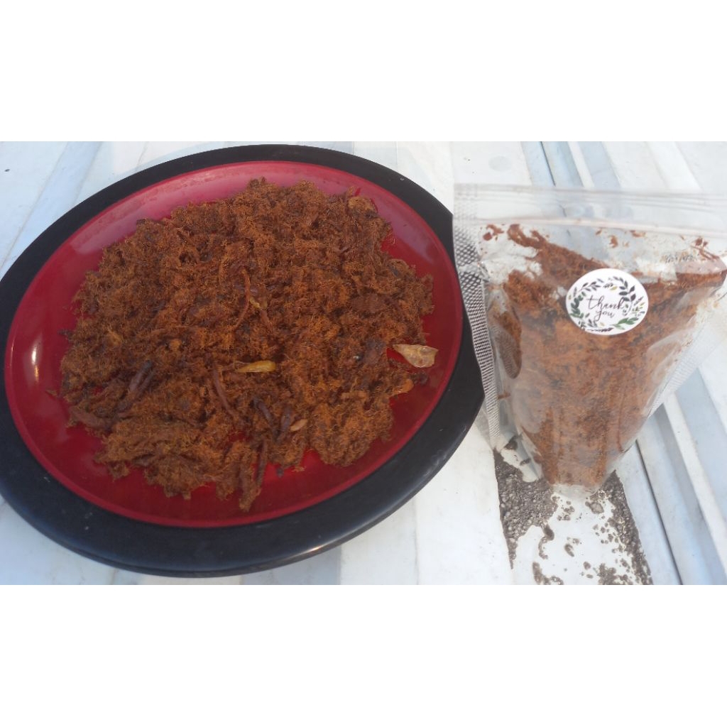 

Gepuk/abon ayam original