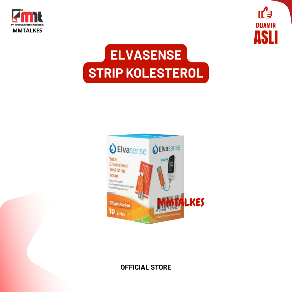 Elvasense Strip Kolestrol // Strip Elvasense Kolestrol isi 10 pcs