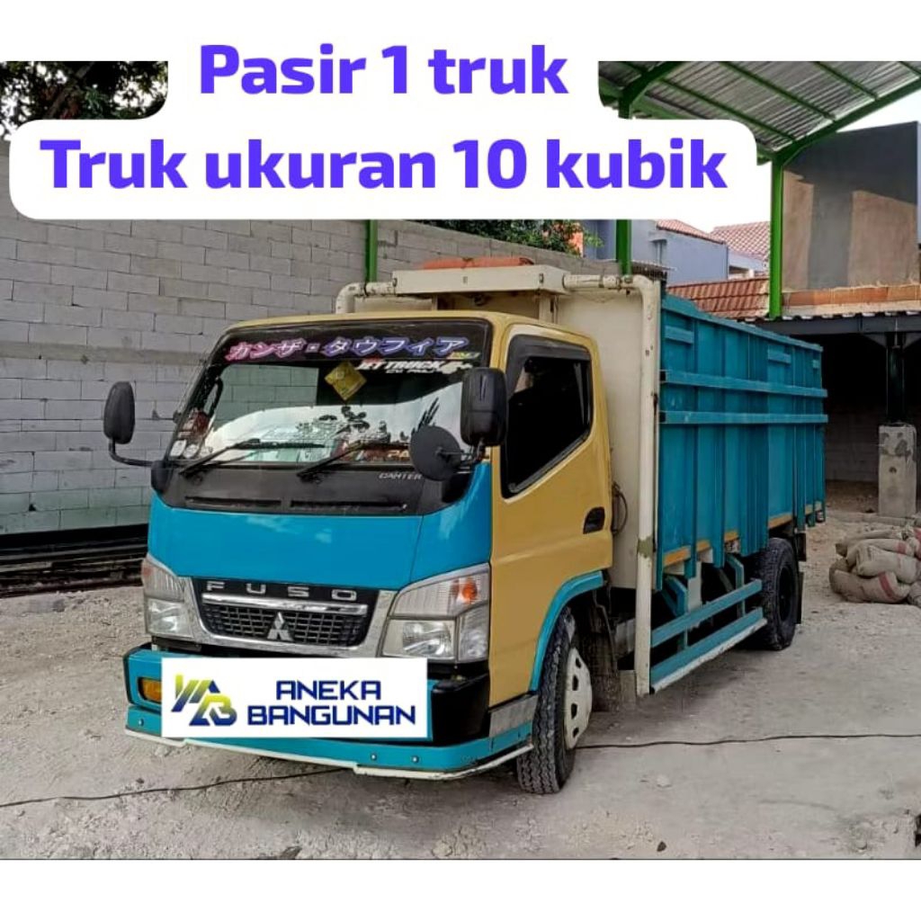 Pasir 1 Truk 10 m³ Cor / Cilegon / Bangka / Sirtu (Khusus Area Bekasi)