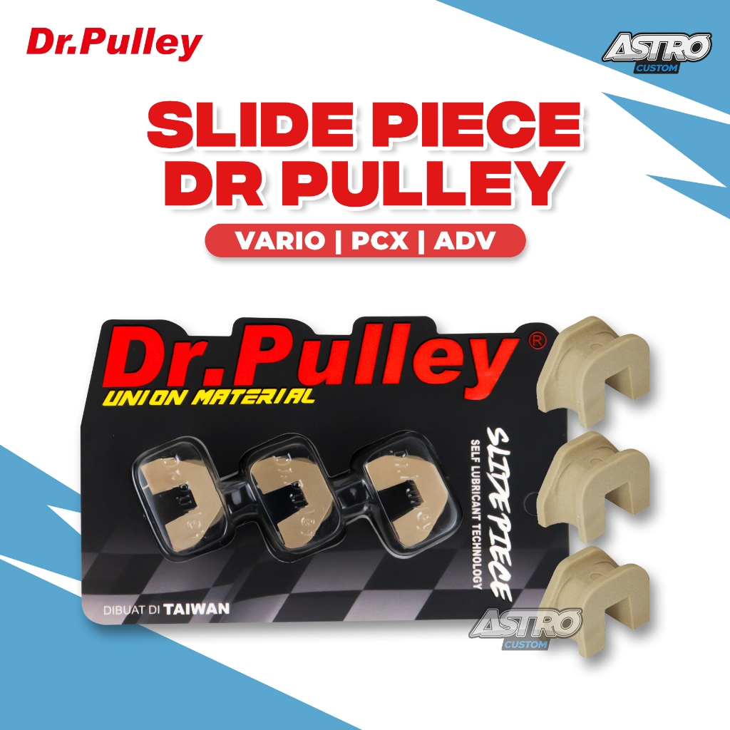 Slide Piece Vario 125 150 PCX ADV STYLO 160 Dr Pulley Slider Karet Rumah Roler Piece Slide CVT Astro