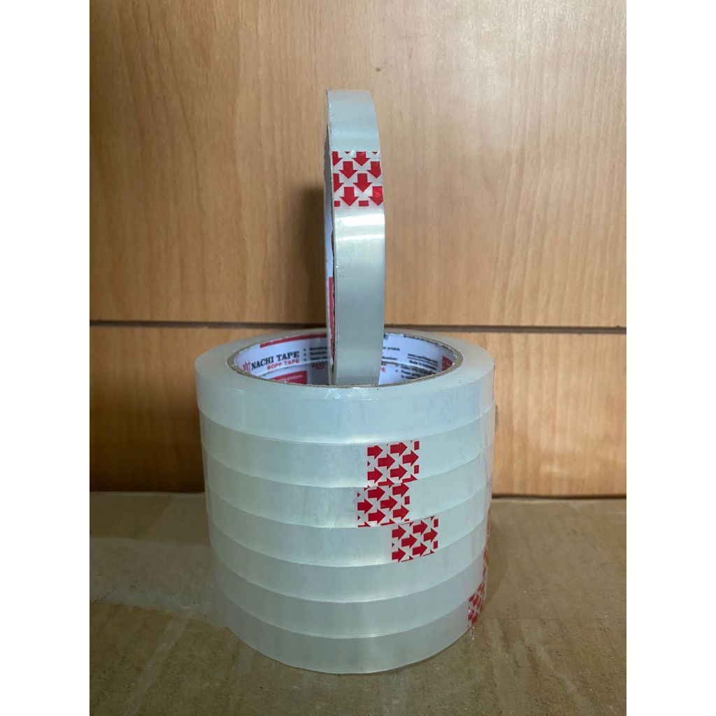 

Isolasi / Lakban 12mm / 0,5 inch x 72 yard bening