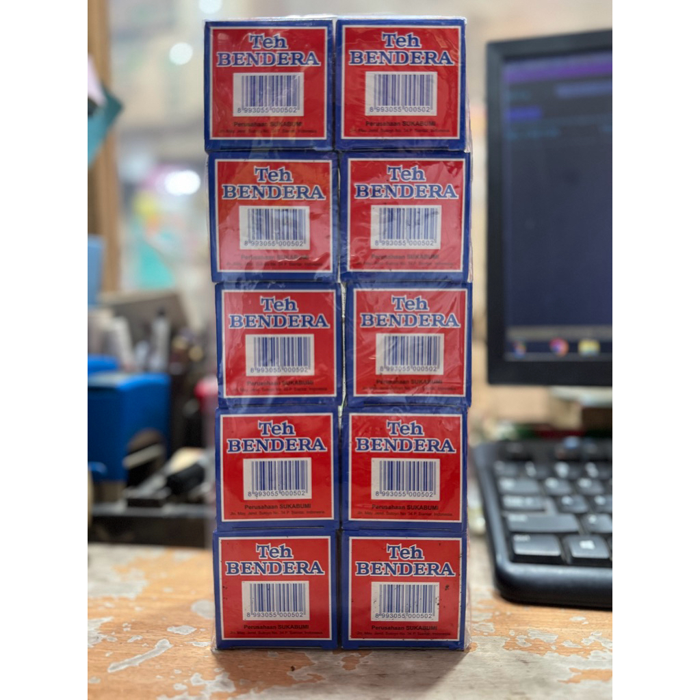 

Teh Bendera Bubuk 1 pack/10 kotak