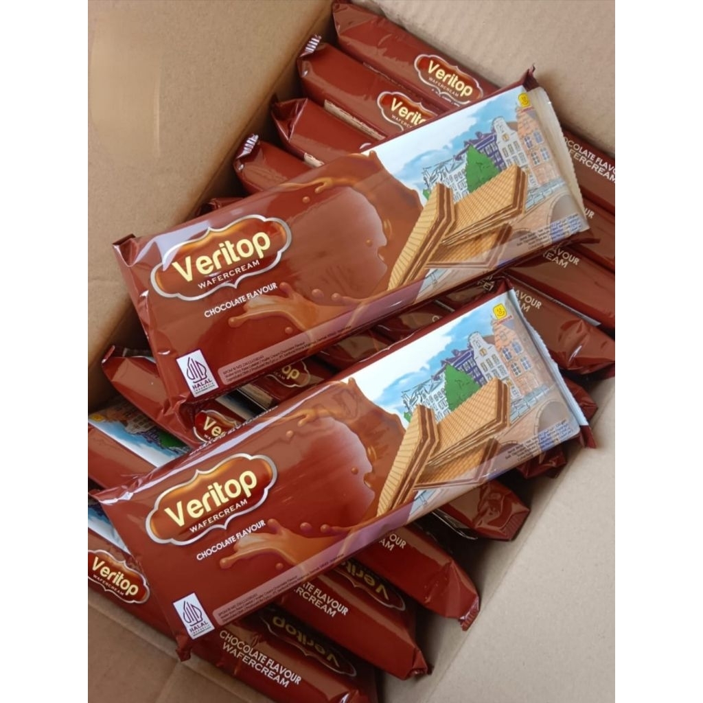 

VERITOP WAFER COKLAT 130gr TANPA BOX (ukuran besar)