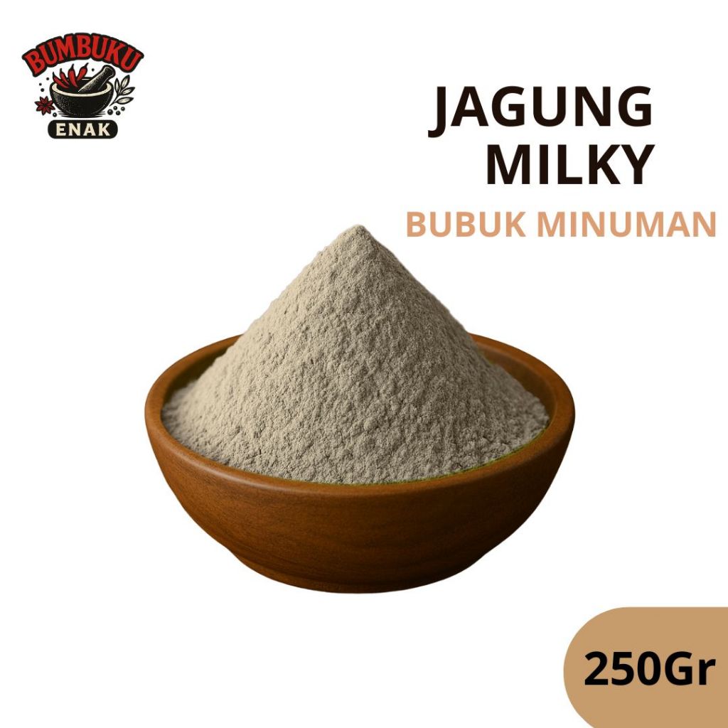 

Bubuk Minuman Jagung Milky 250gr Rasa Manis Gurih & Creamy – Cocok untuk Jualan & Minuman Kekinian