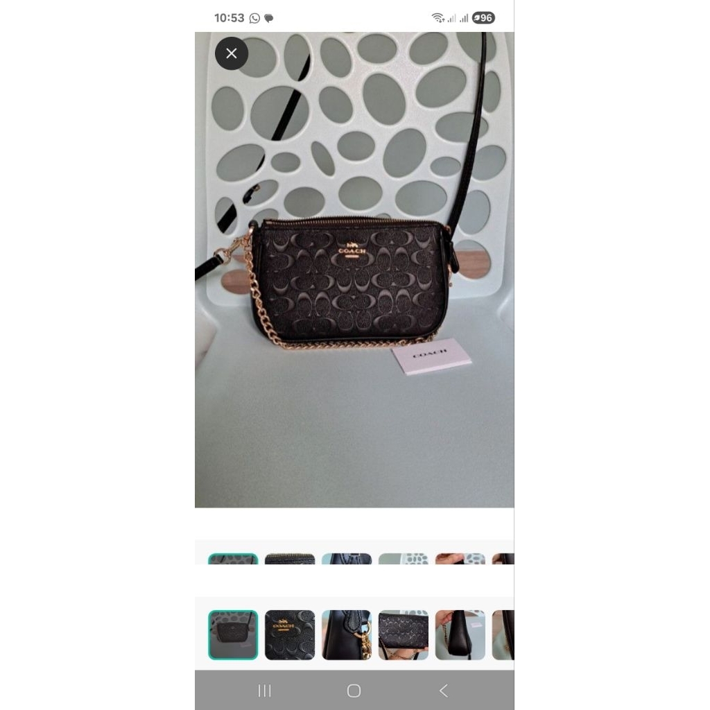 Coach nolita 19 wrislet