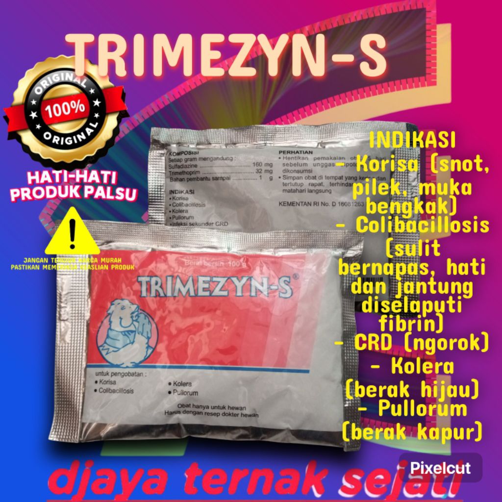 TRIMEZYN-S 100GR Medion Obat CCRD komplek